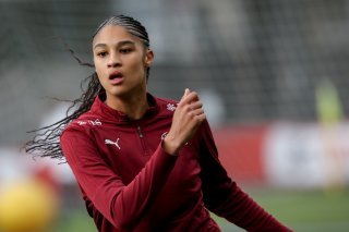 Sydney Schertenleib pourrait jouer un rôle plus important face à l'Islande KEYSTONE/CHRISTIAN MERZ